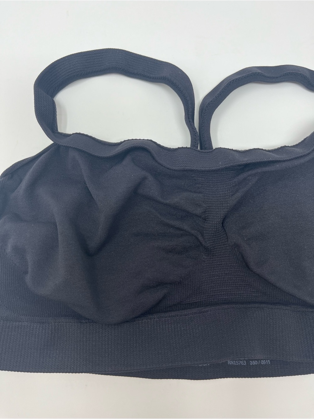 barley there Seamless Black Wireless Bralette - Picture 4 of 5